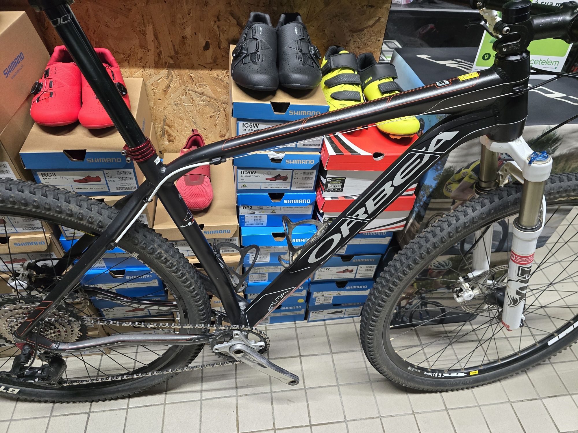Orbea alma 29 L com fox