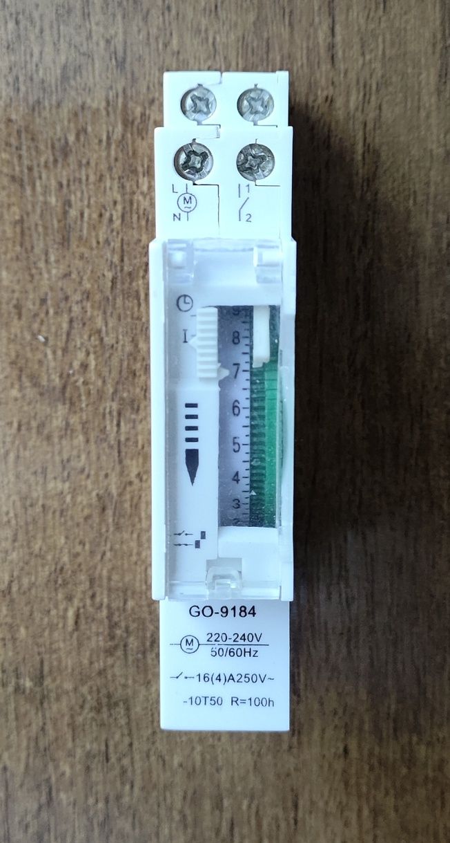 Реле времени GREENGO GO-9184 16A