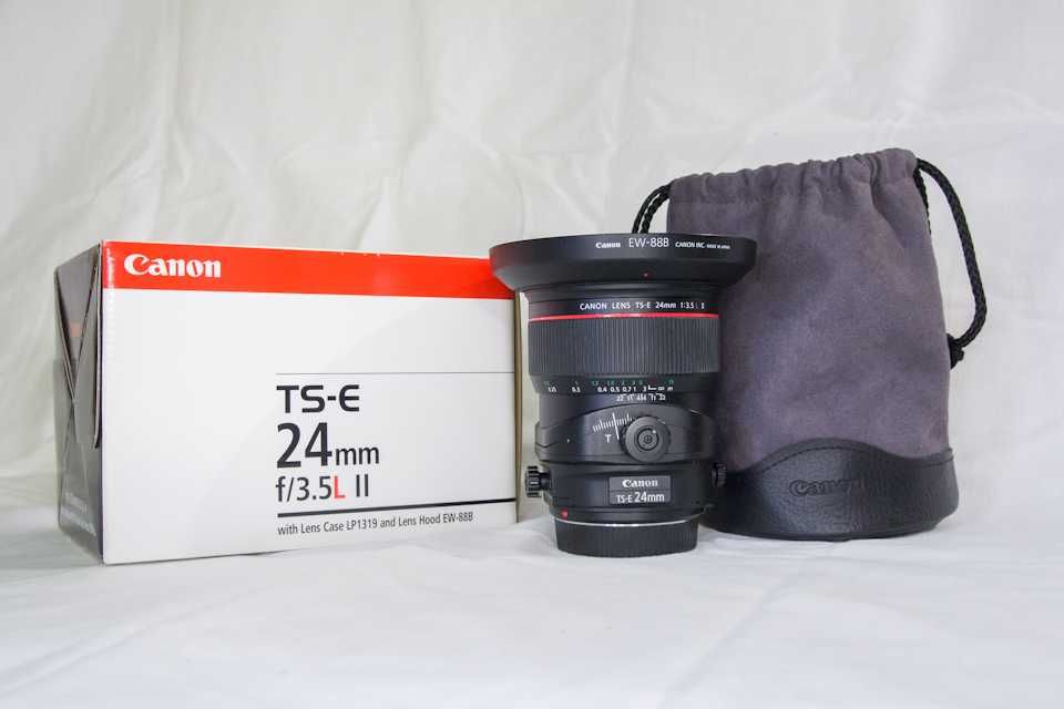 obiektyw Canon Lens TS-E 24mm 1:3,5 L II