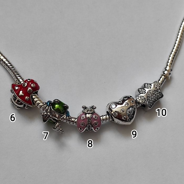 Біжутерія шарм намистина до браслету типу Пандора pandora