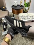 Чоловічі кросівки адідас Adidas ZX Street All Black White [41-46]