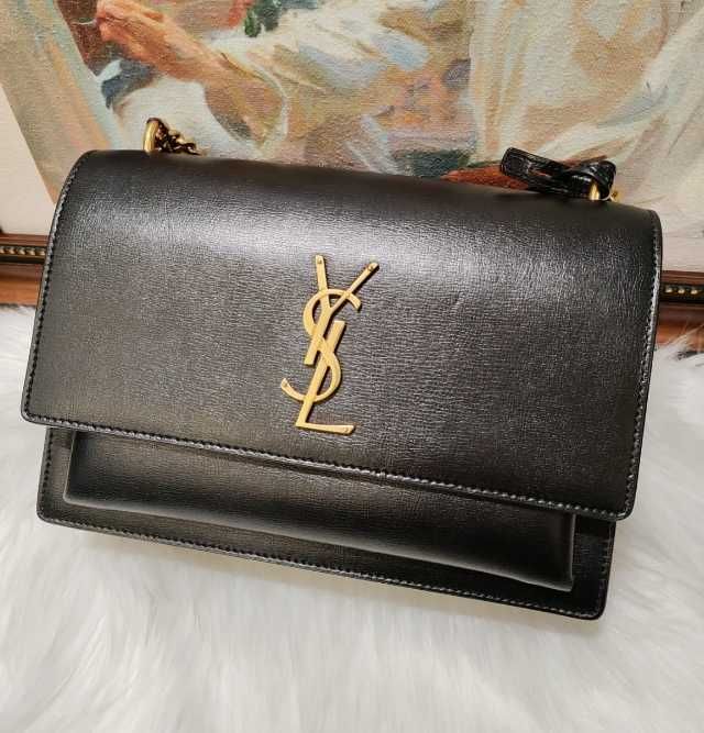 SAINT LAURENT Sunset Czarna torba
