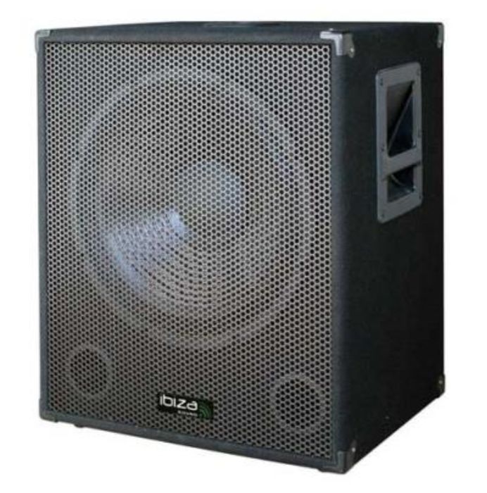 Coluna Ibiza sound 2x amplificada 800w
