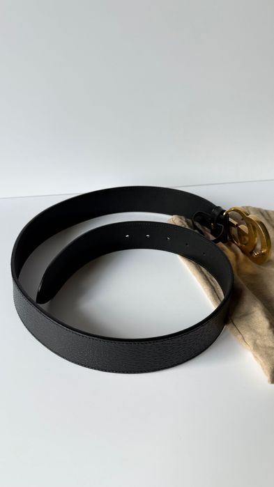 Pasek skórzany Gucci GG 85 cm, jak nowy!