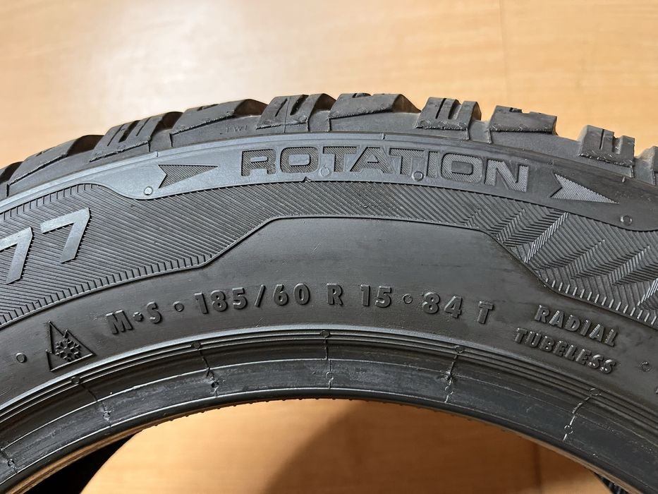 185/60 R 15 Uniroyal Як Нові MS Plus 77 Зима пара шини