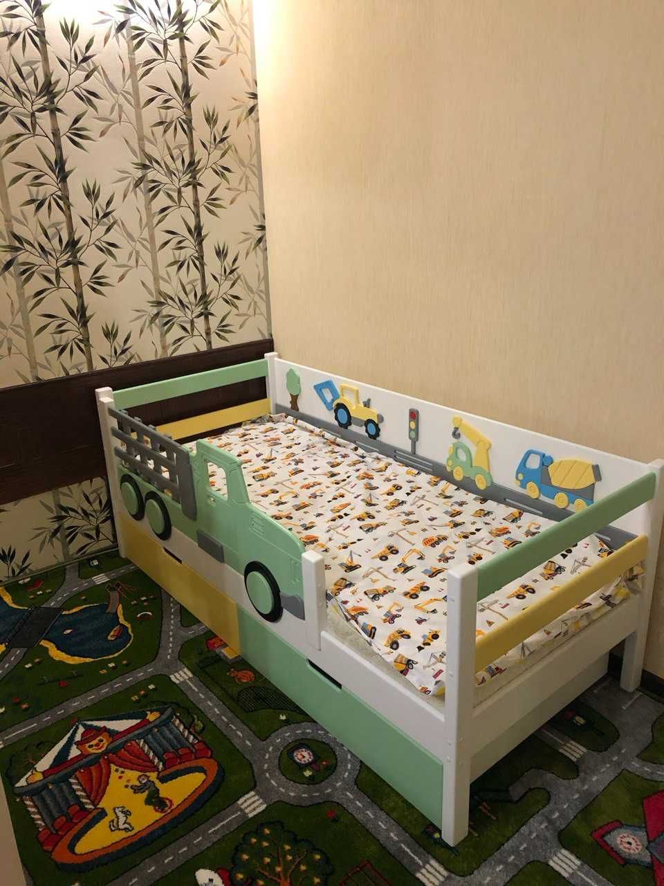 Продам дитяче дерев'яне ліжко 80х180 (ТМ Поляна казок)