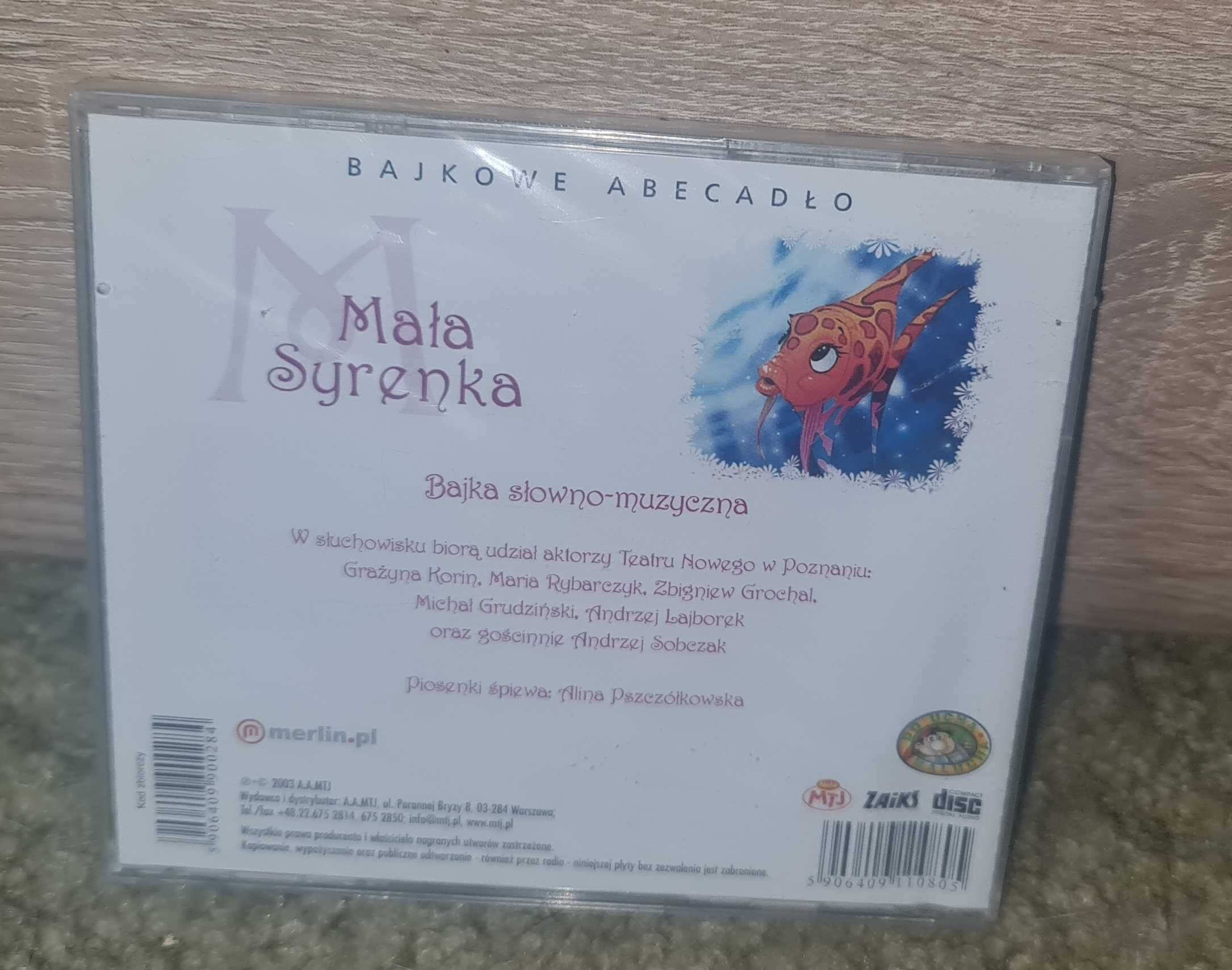 Mała Syrenka / Bajkowe Abecadło  / CD / FOLIA / AUDIOBOOK /