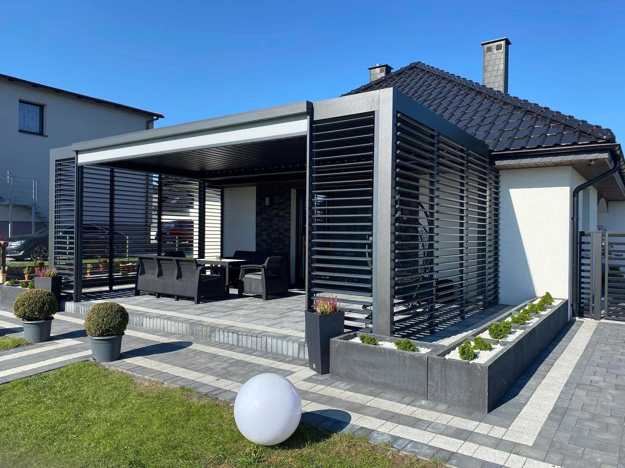 Zadaszenie tarasu pergola  wiaty altany