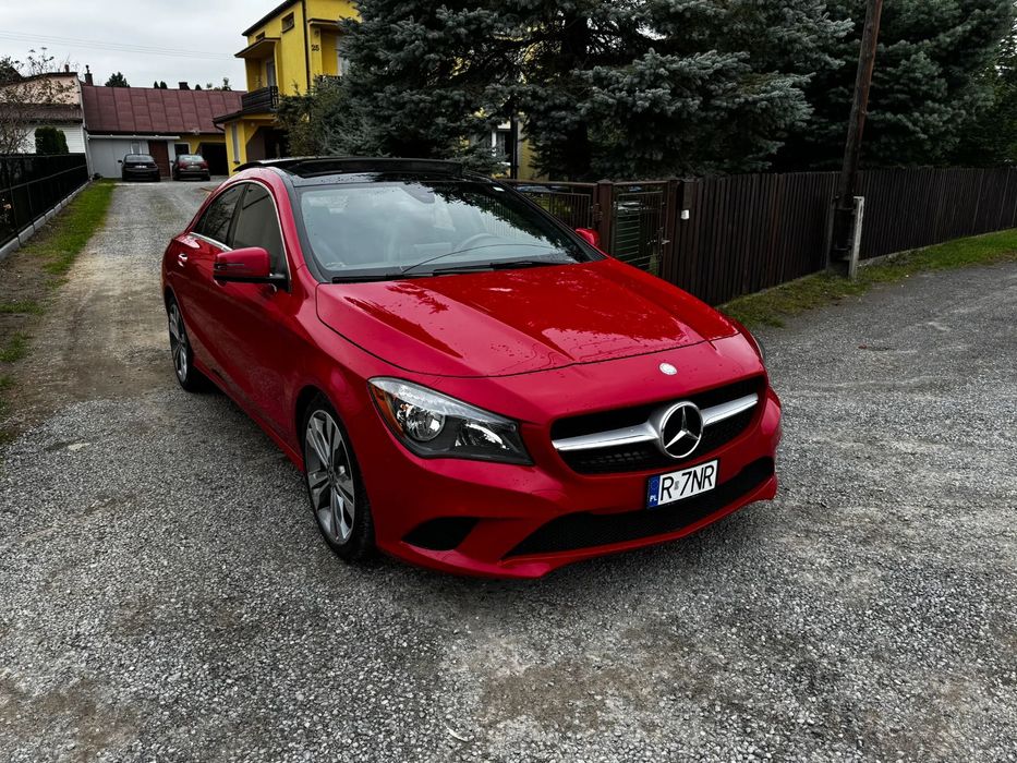 Mercedes-Benz CLA Niski przebieg, Panorama,Grzane skóry, Nowy aku, Po pełnym serwisie