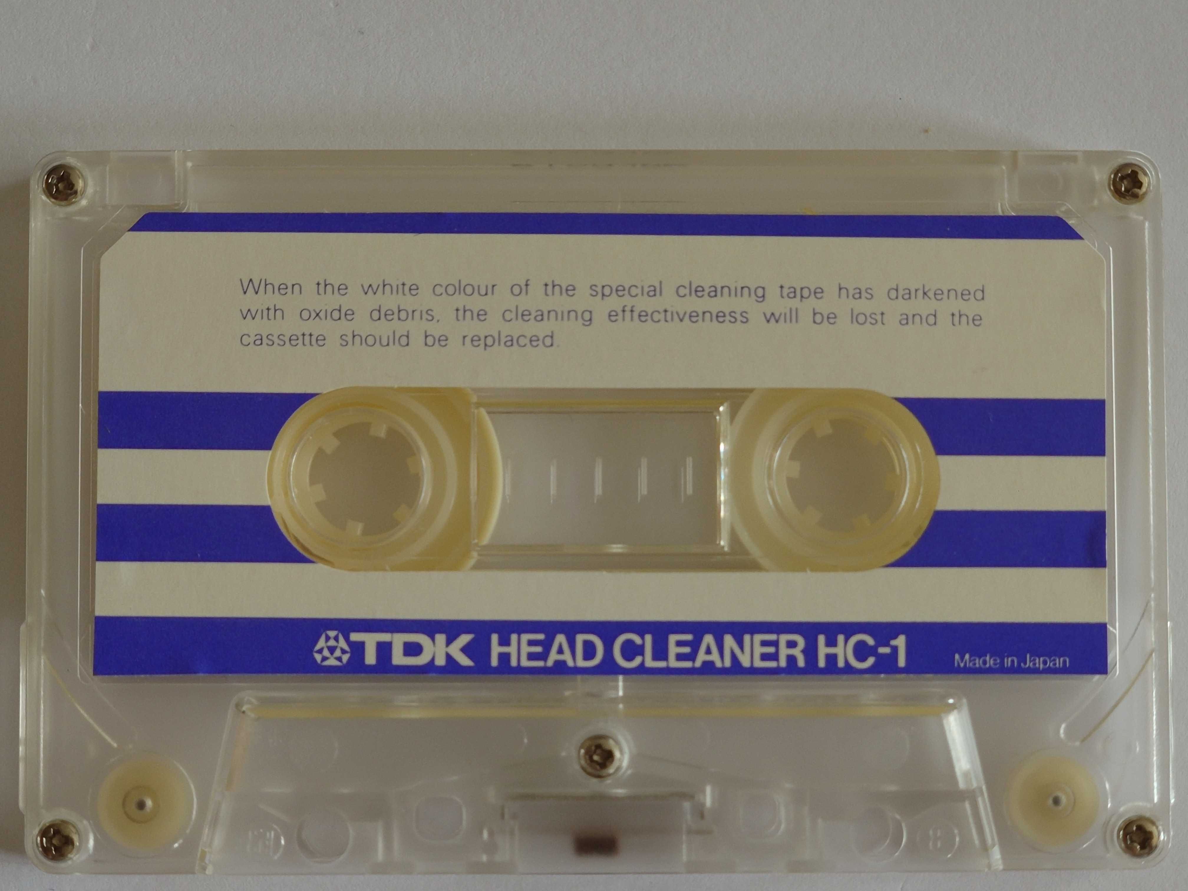 TDK HC-1 kaseta czyszcząca głowicę magnetofonową