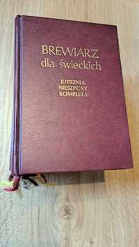 Brewiarz dla świeckich jutrznia nieszpory kompleta 2 szt