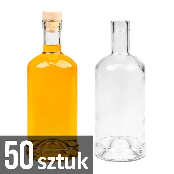 50x butelka TADEK 500 ml na nalewki wino likier wódkę z korkiem