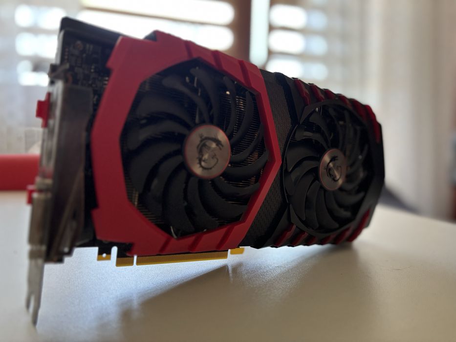Karta graficzna MSI GTX 1060 6gb gaming x plus