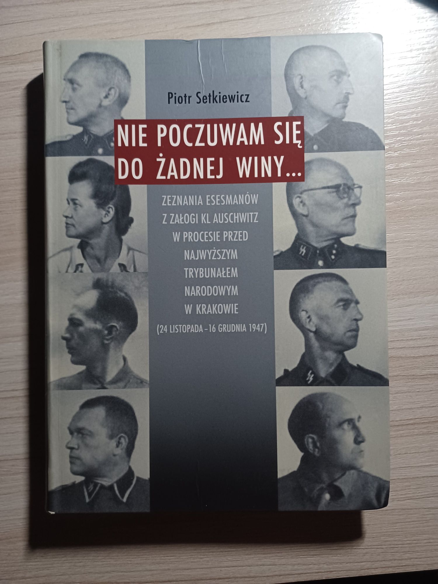 Książka Nie poczuwam się do żadnej winy