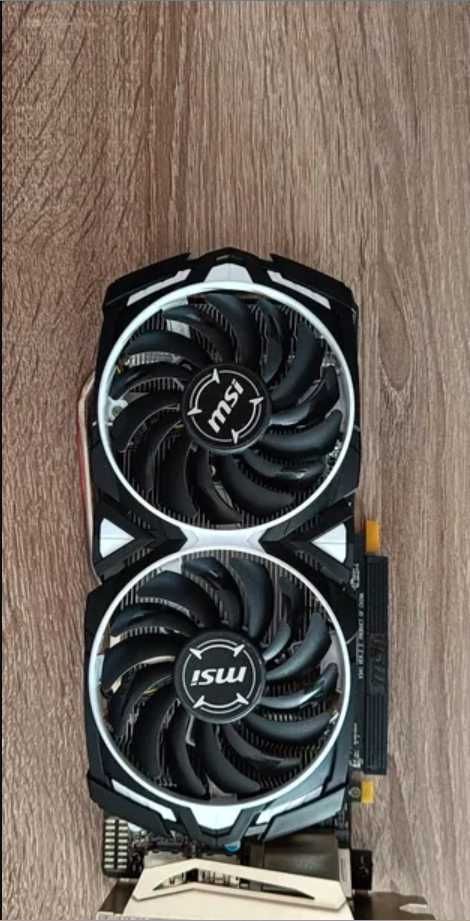 Видеокарта MSI PCI-E Radeon RX 570 8GB DDR5 (RX 570 ARMOR 8G OC)