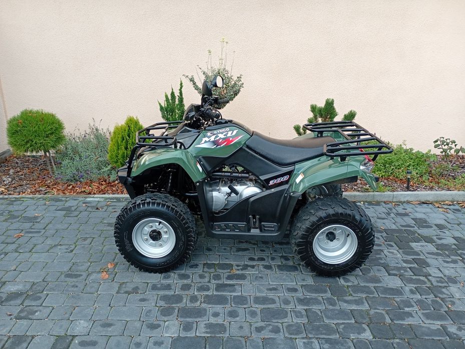 Quad Kymco Mxu 300 homologacja opłacony piękny stan