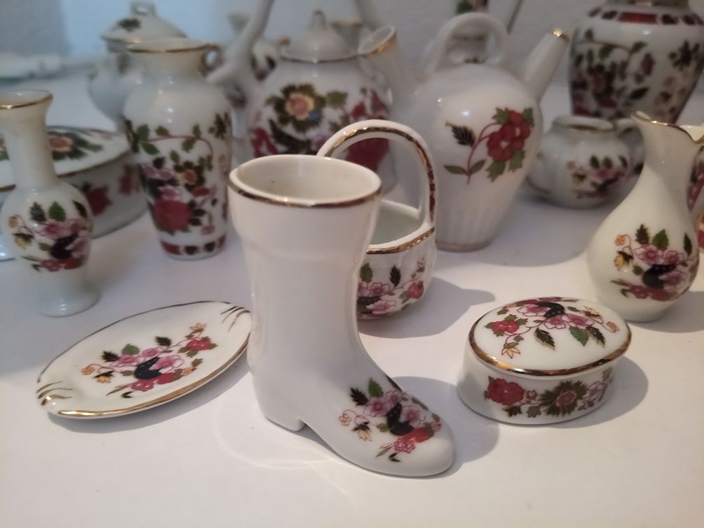 Conjunto miniaturas Porcelana Portart