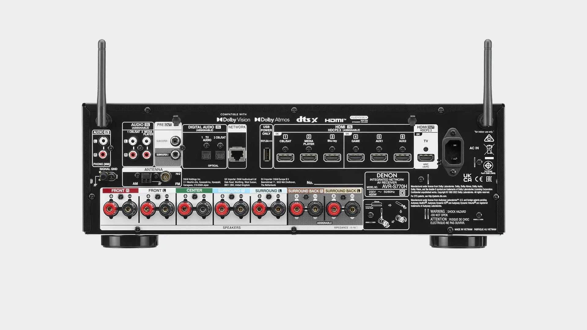 Denon AVR-S770H - amplituner wielokanałowy | Audiopolis Warszawa