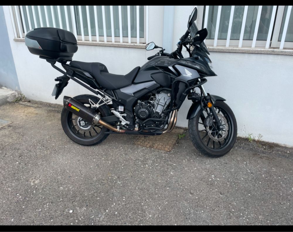 Honda cb500x com muitos extras