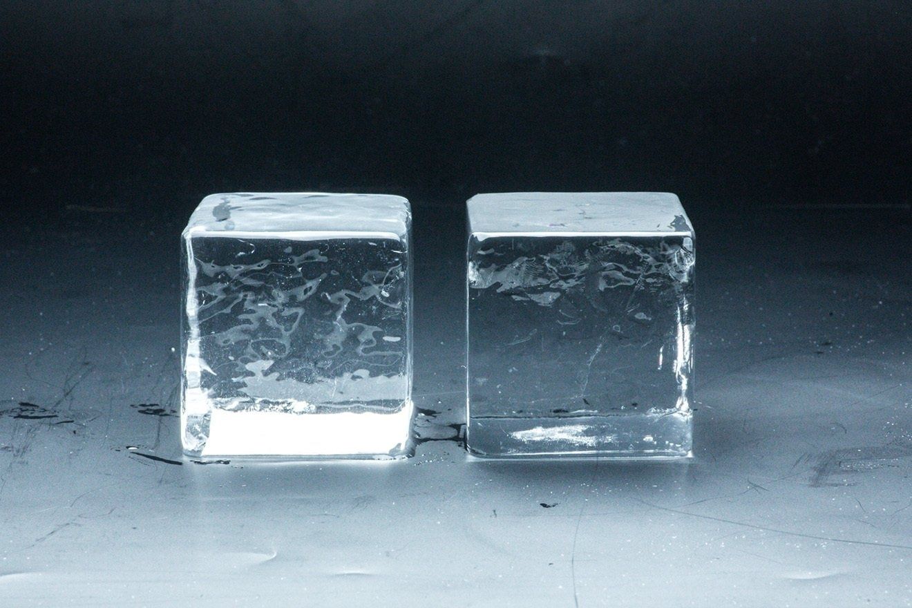 Лід куб, глиба, брила 5×5см, 5×7см.