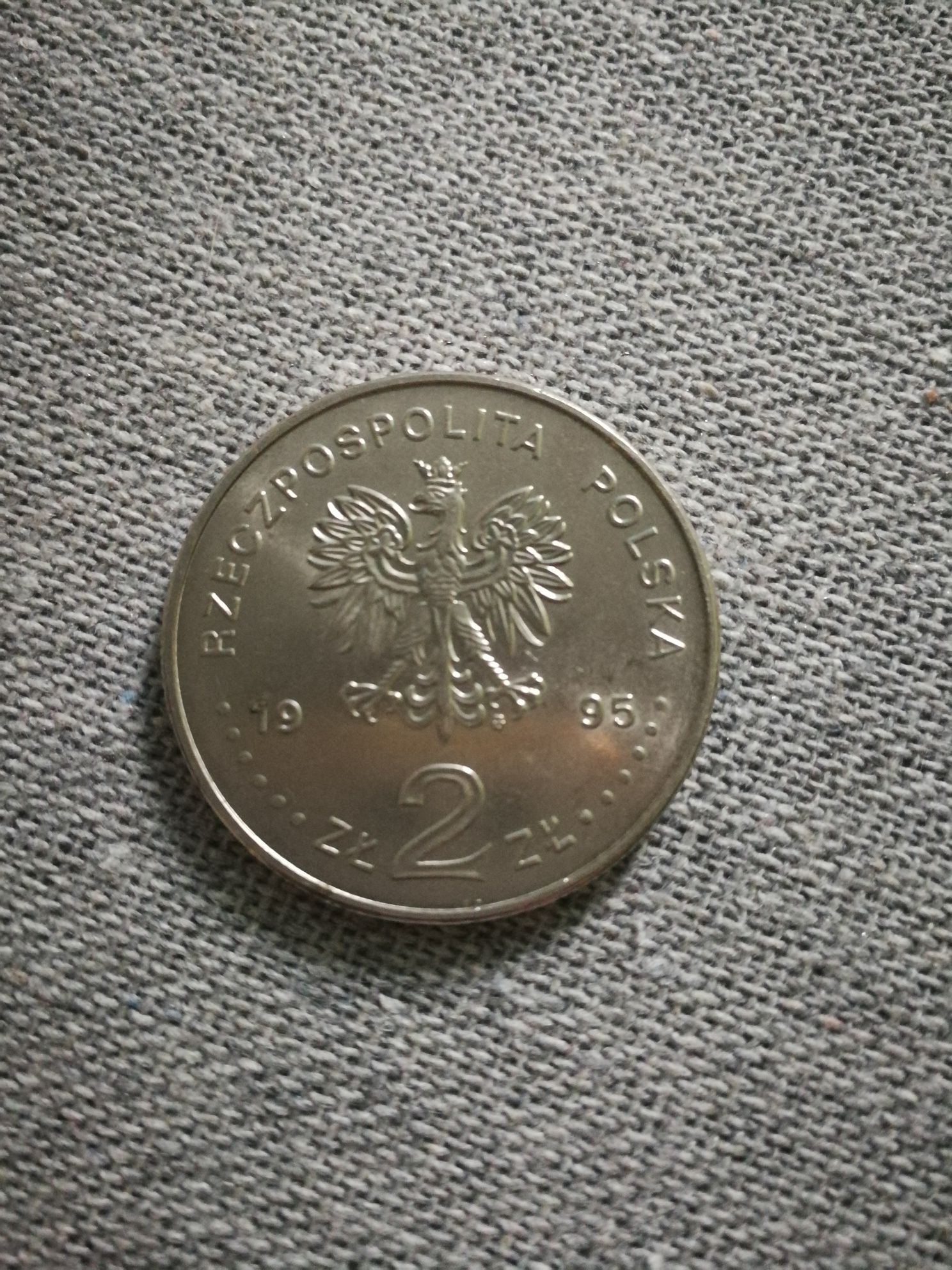 2 zł 1995 PLN 75 rocznica bitwy warszawskiej 15 VIII 1920