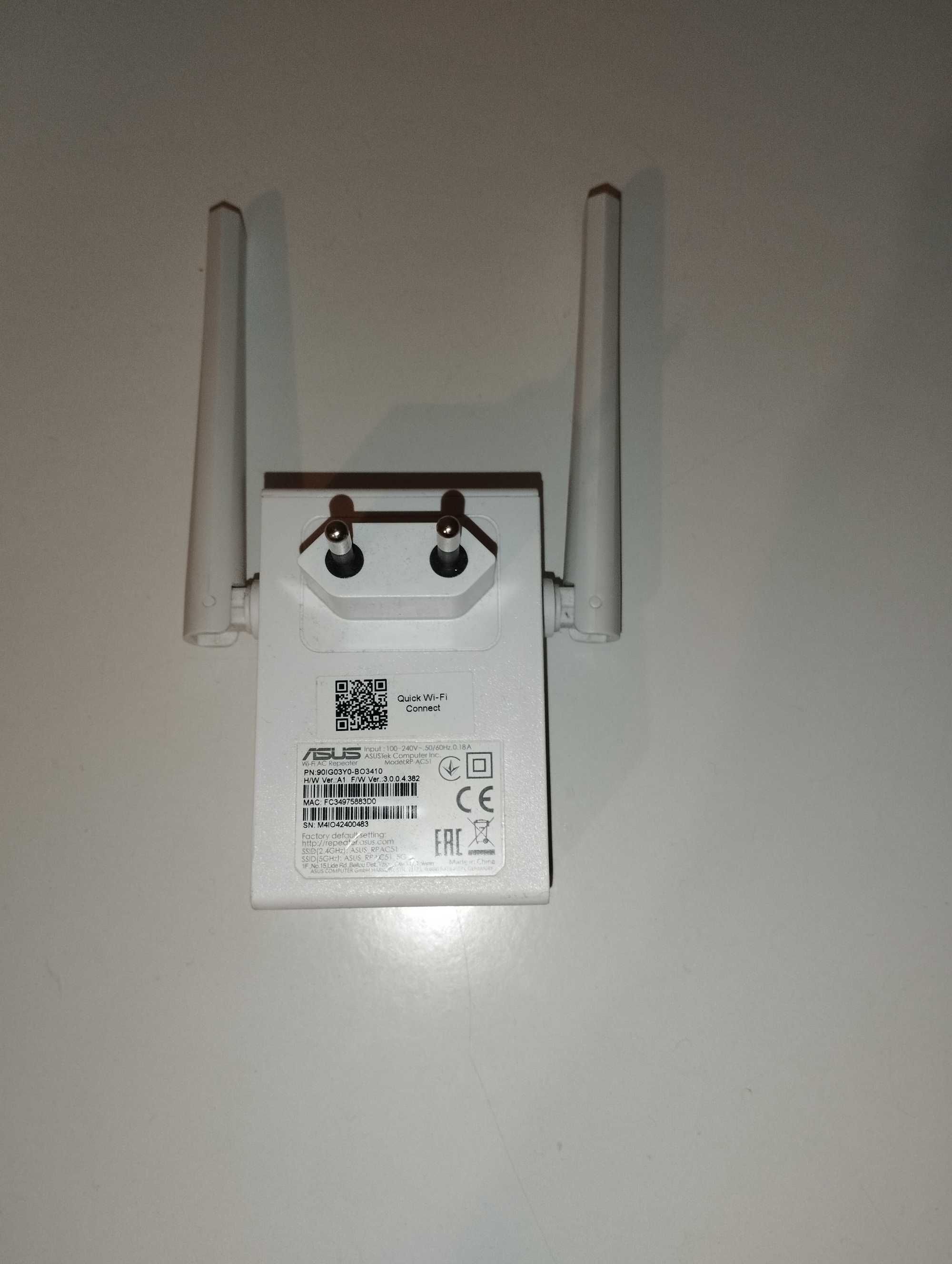 Wzmacniacz sygnału Wi-Fi ASUS RP-AC51 AC750