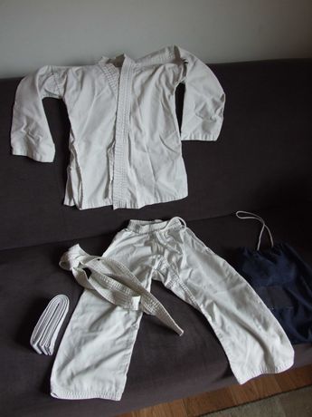 Kimono 110 cm Karate. + 2 pasy białe