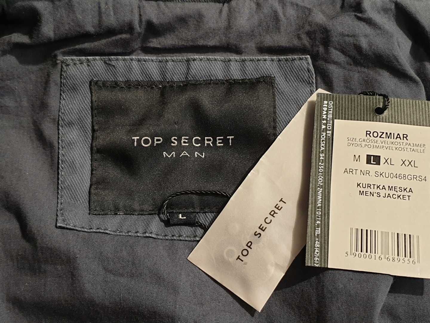 821 Kurtka męska Top Secret TopMan r. L
