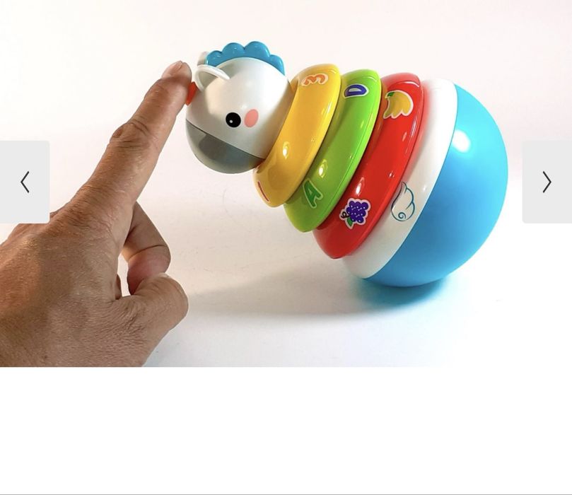 Піраміда неваляшка розвиваюча іграшка