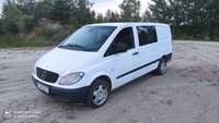 Mercedes Benz Vito 2.2 CDI / 2007r/ BRYGADÓWKA/ 5 osobowy+ Paka