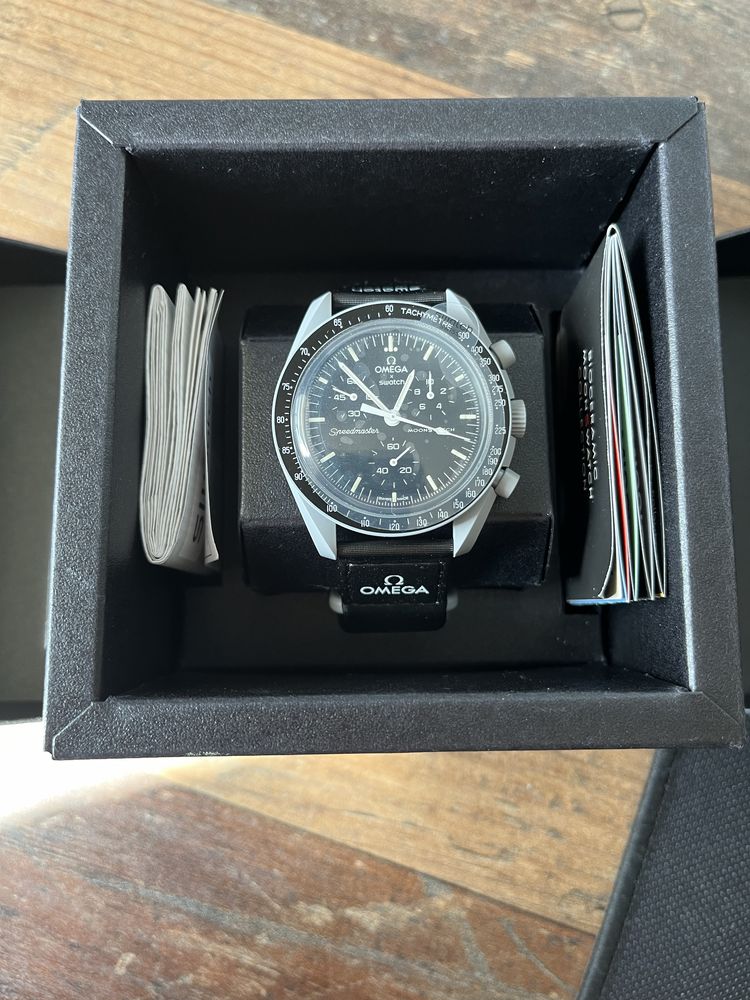 Zegarek Omega x Swatch Mission to the Moon NOWY