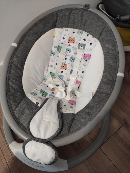 Leżaczek Bujaczek Huśtawka 4baby stan idealny