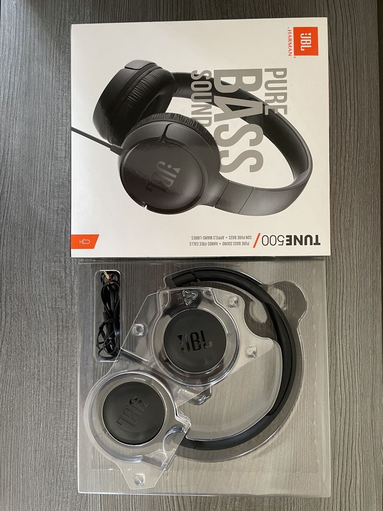 Auscultadores JBL/T500 (novos/com garantia)