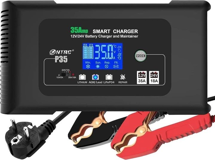 Зарядний пристрій HTRC P35 Smart Charger 35A 12-24В