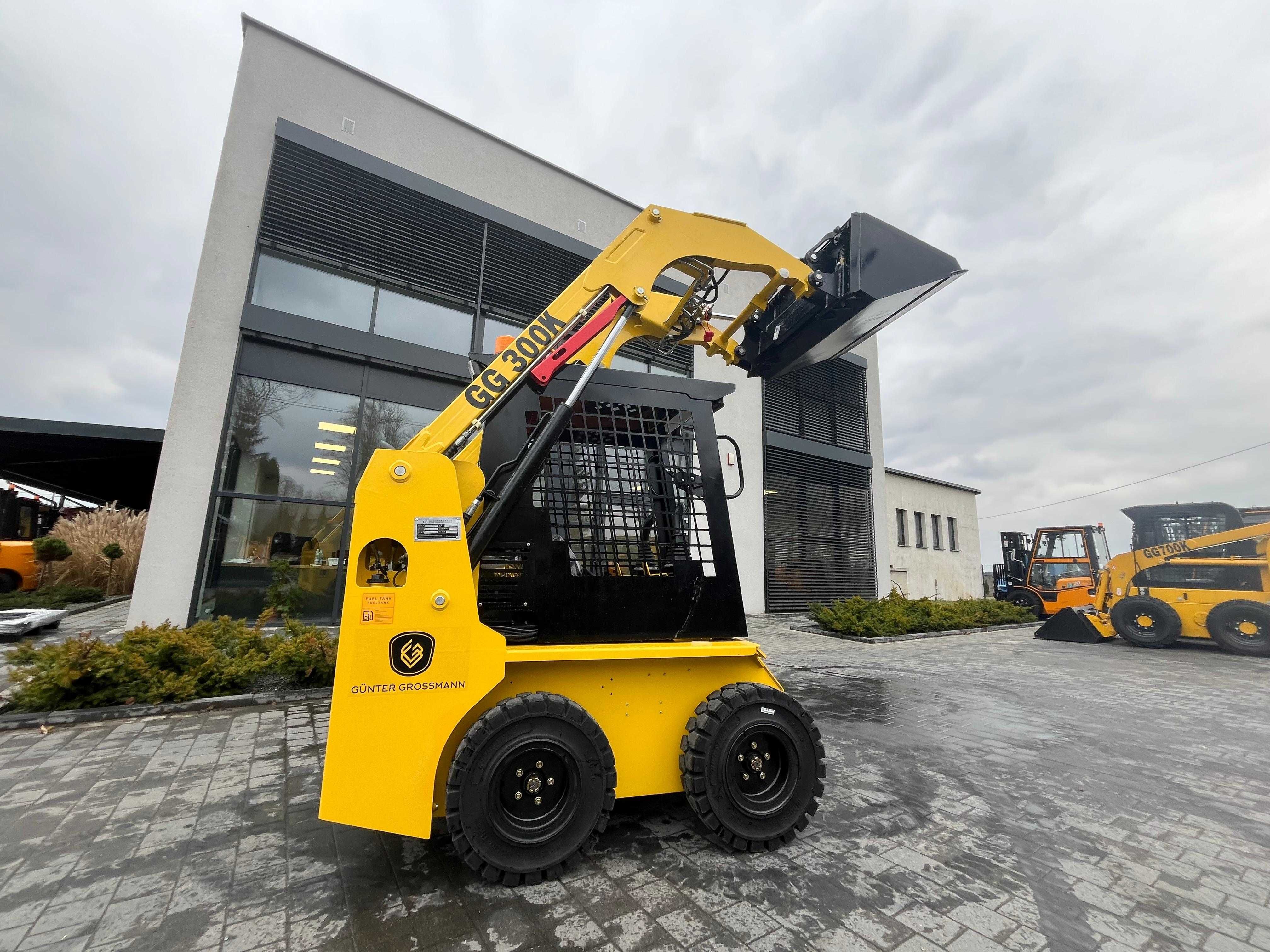 Nowa Ładowarka Gunter Grossmann GG300K . Ładowarka typu Bobcat
