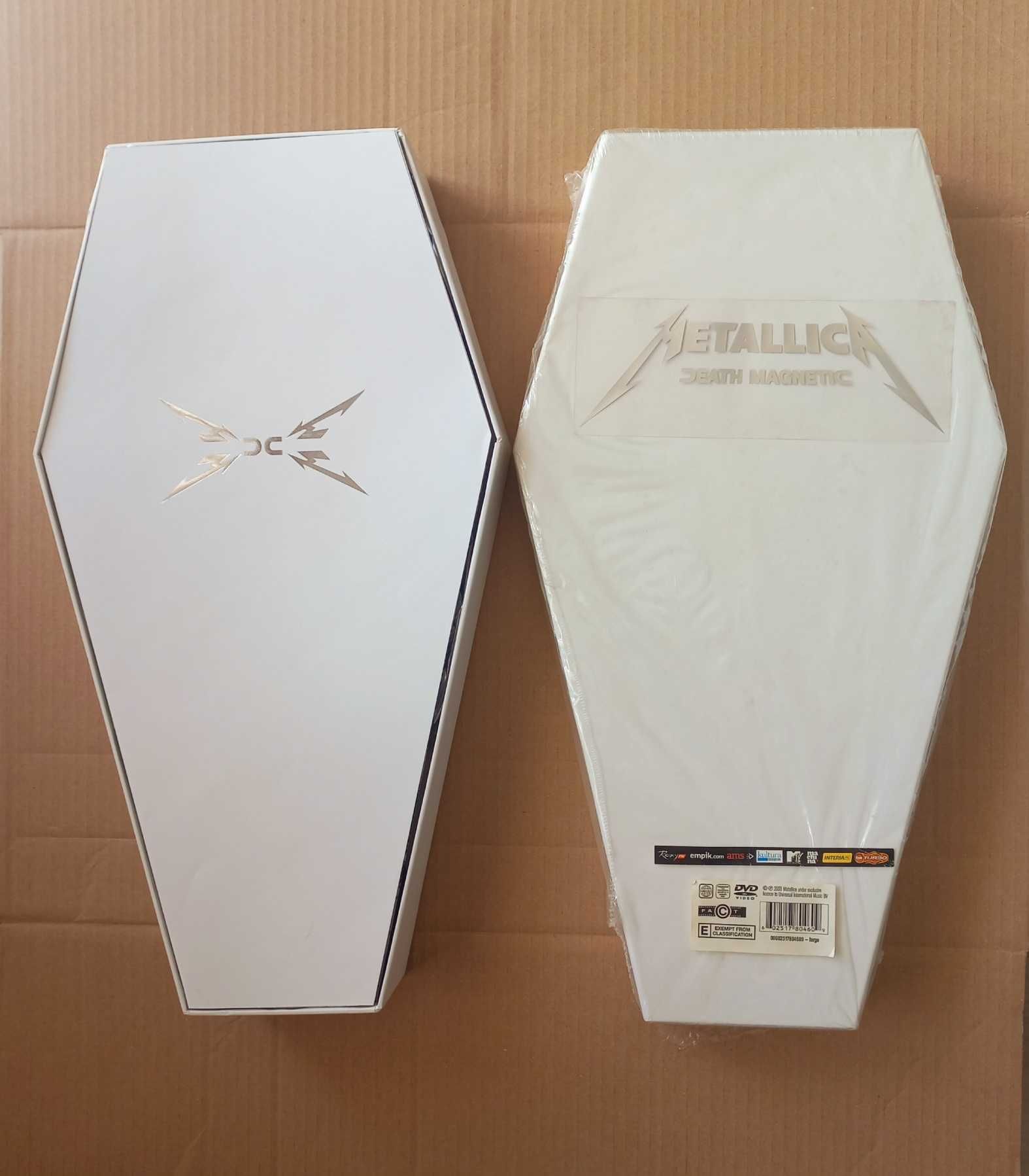 METALLICA - Death Magnetic DEUXE COFFIN BOX (z koszulką w rozmiarze L)