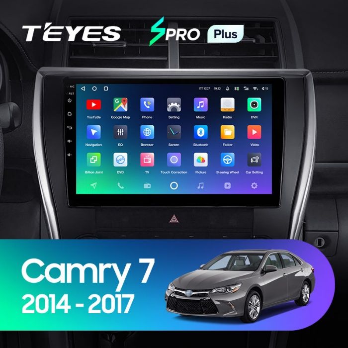 Штатная магнитола Teyes Spro Plus Toyota Camry 7 (2014-2017)