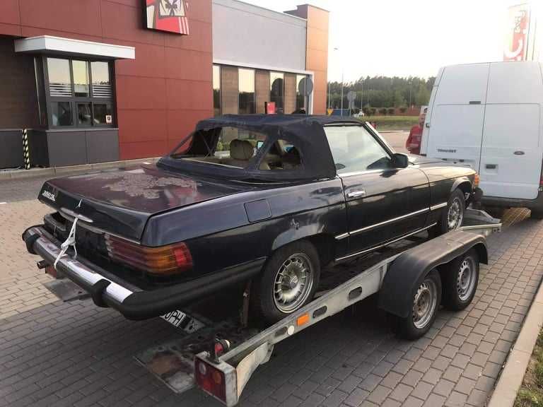 Mercedes W107 R107 SL na części cały samochód