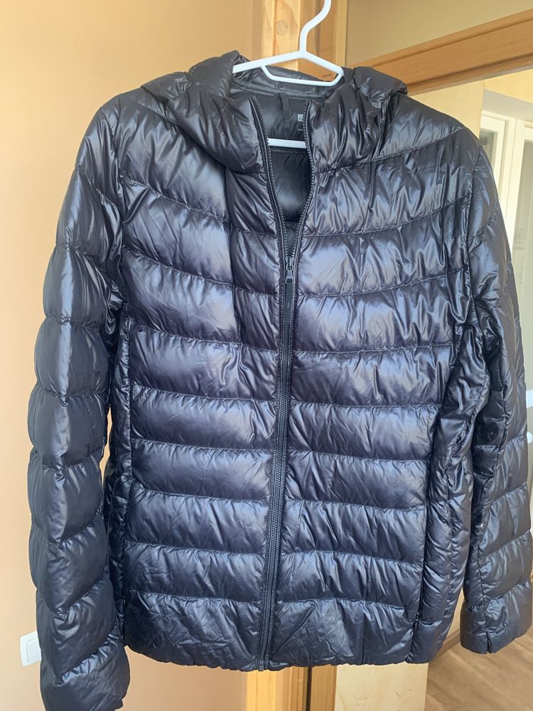Ультратонкий пуховик Uniqlo, р. XL