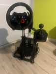 Kierownica Logitech g29 ze stojakiem