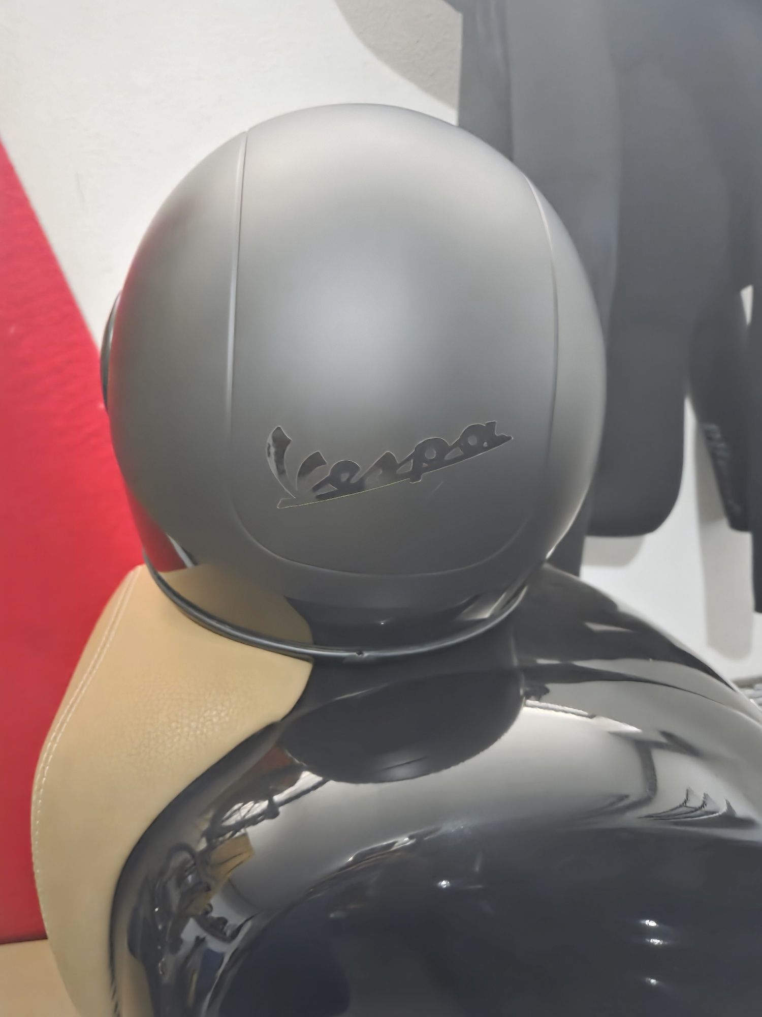 Capacete aberto vespa