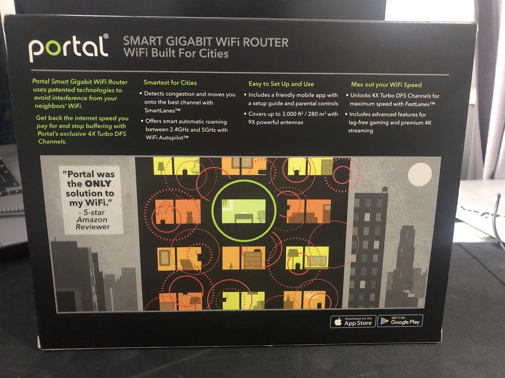 Razer Portal smart gigabit wifi router