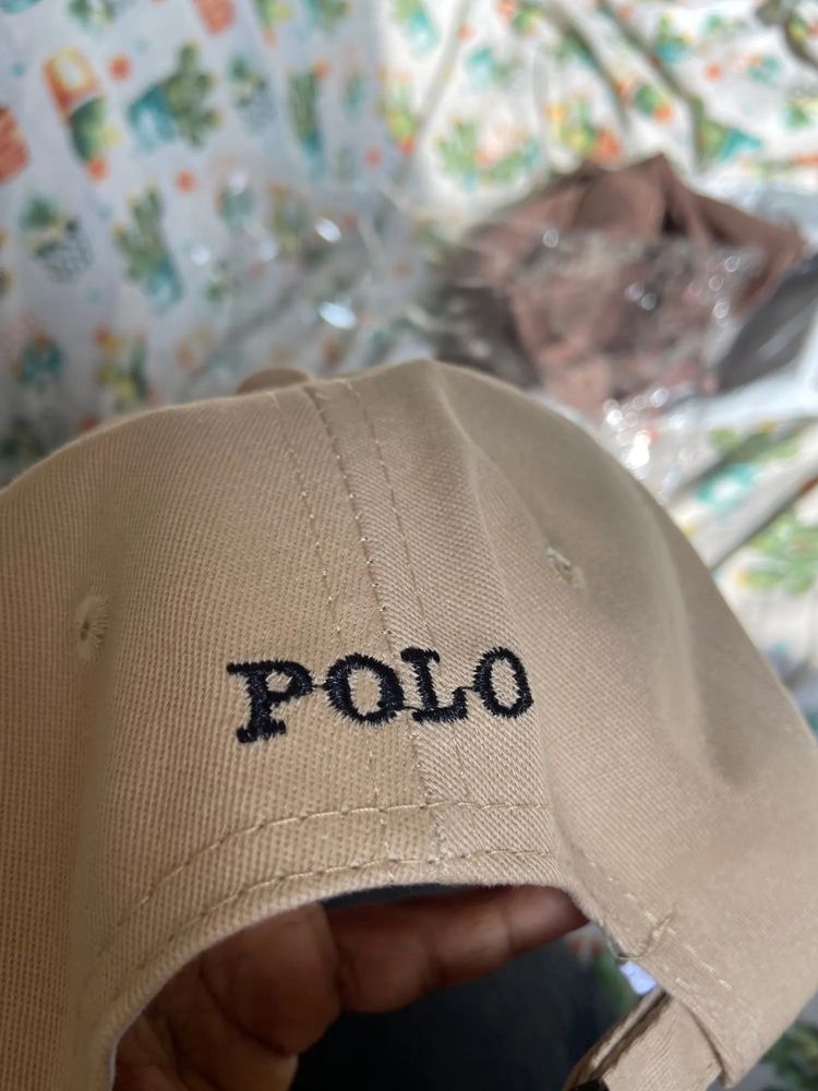 Boné Polo Ralph Lauren Bege