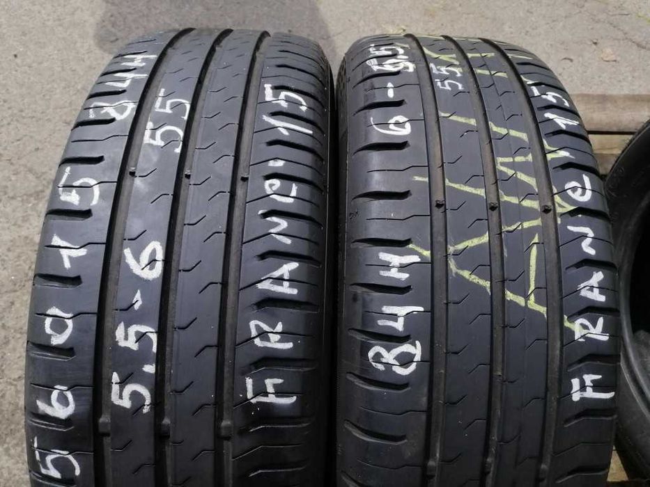 185/60R15 84H Continental ContiEcoContact 5 шини бу літо 2 штуки