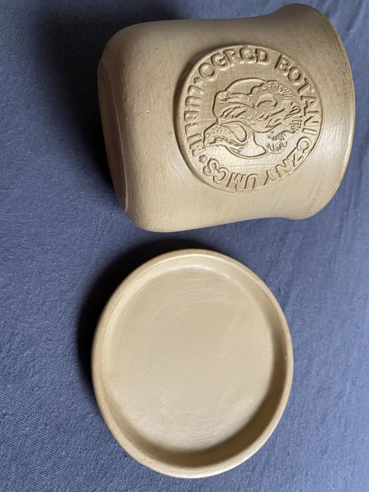 Mała ceramiczna doniczka ozdobna Ogród Botaniczny UMCS Lublin