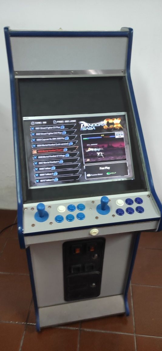 Máquina jogos Arcade
