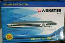 DVD-плеер mpeg4/dvd player Wokster W-309 с караоке