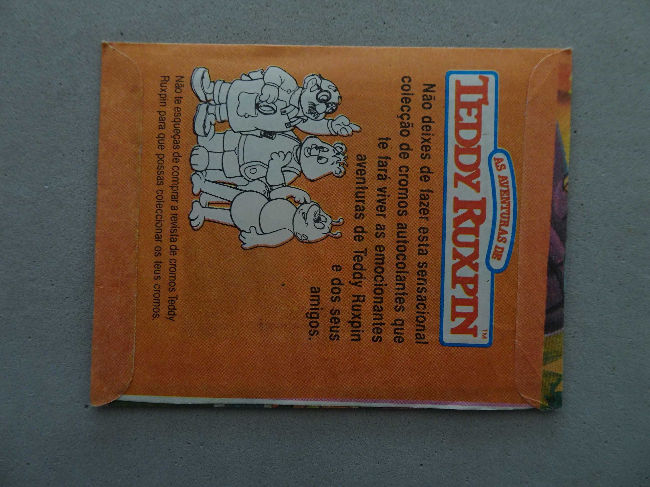 Carteira de cromos fechada - As aventuras de Teddy Ruxpin