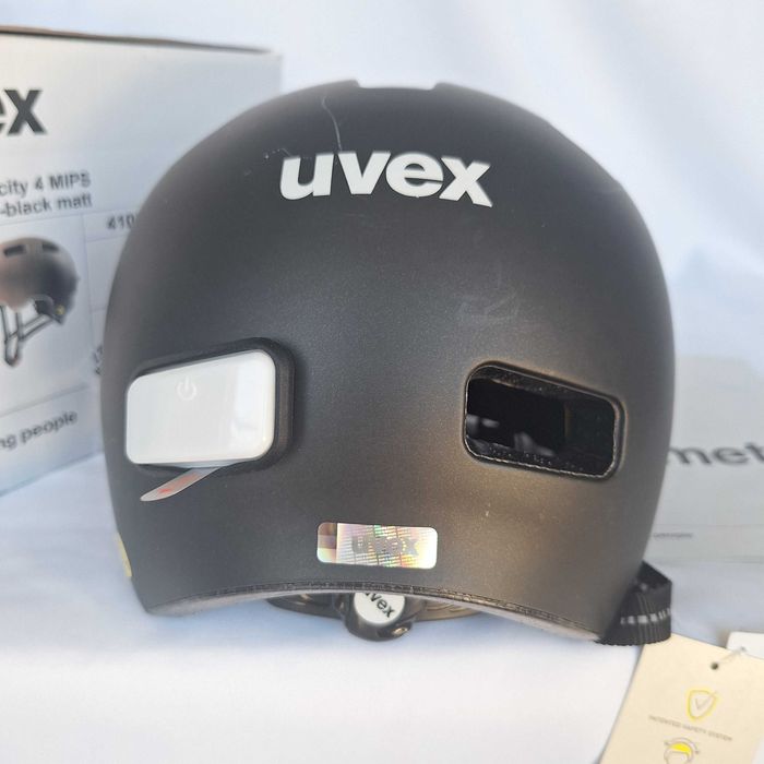 Kask rowerowy Uvex City 4 Mips Hazel Black Matt M 55-58cm