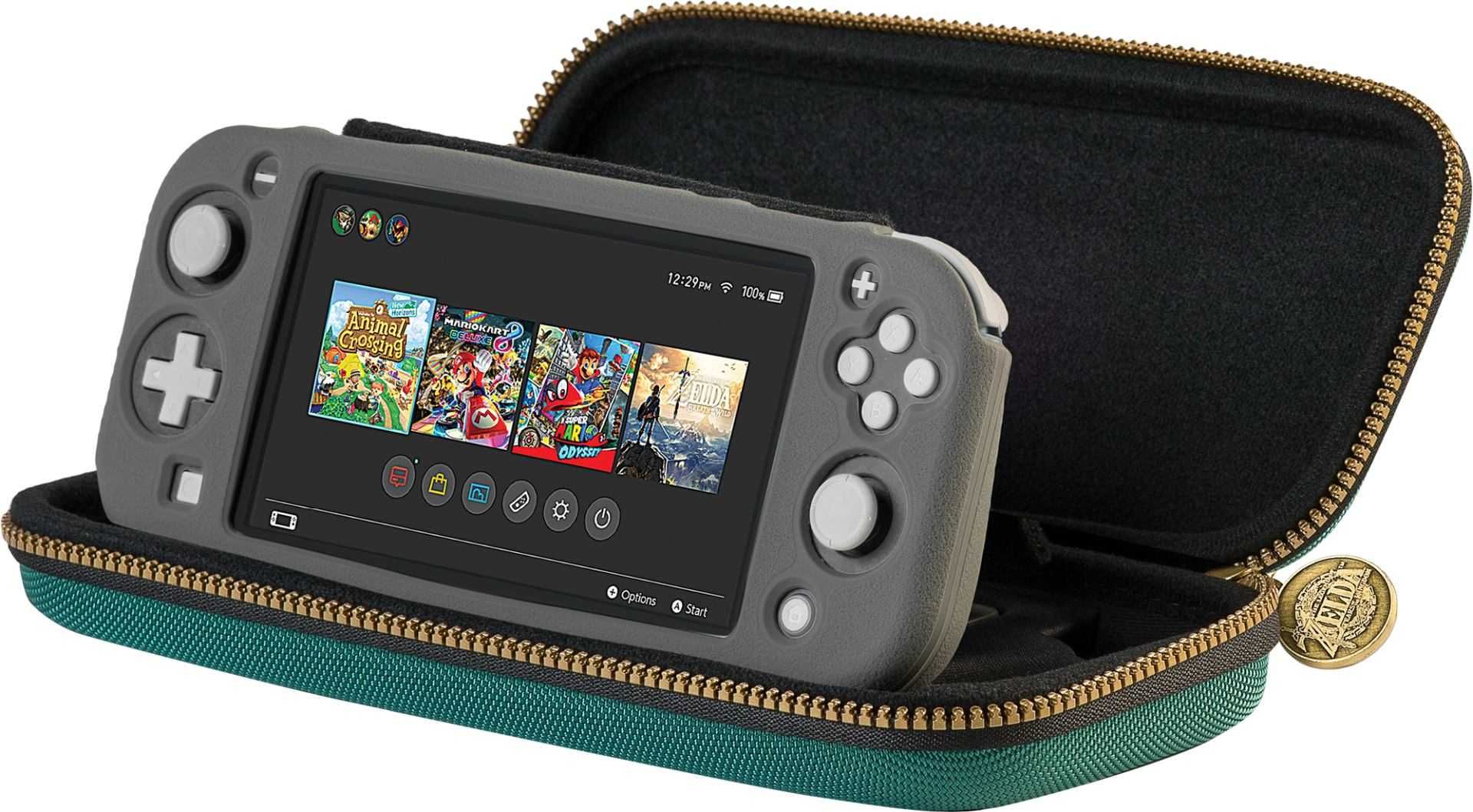 BIG BEN Etui na konsole zielone Nintendo SWITCH Lite OLED NNS40G